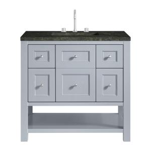 Breckenridge 36" Single Vanity, Serenity Blue, w/ 3 CM Phantome Eclos Top