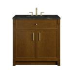 Bellshire 36" Single Vanity, Honey Oak w/ 3 CM Phantome Eclos Top