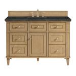 Lorelai 48" Single Vanity, Light Natural Oak, w/ 3 CM Phantome Eclos Top