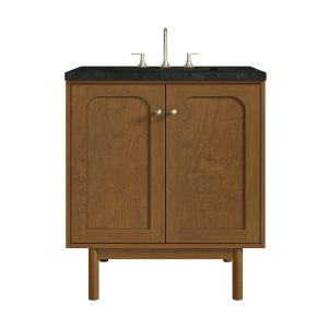 Laurent 30" Single Vanity, Honey Oak w/ 3 CM Phantome Eclos Top
