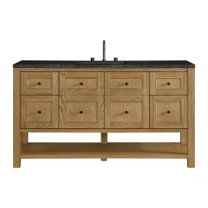 Breckenridge 60" Single Vanity, Light Natural Oak, w/ 3 CM Phantome Eclos Top