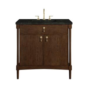 Kinnsden 36" Single Vanity, Sable Oak w/ 3 CM Phantome Eclos Top