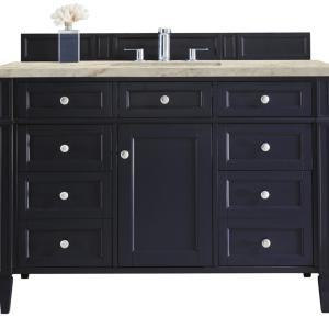 Brittany 48" Single Vanity, Victory Blue, w/ 3 CM Tajnar Eclos Top