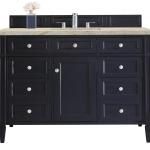 Brittany 48" Single Vanity, Victory Blue, w/ 3 CM Tajnar Eclos Top