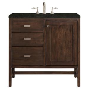 Addison 36" Single Vanity, Mid-Century Acacia, w/ 3 CM Phantome Eclos Top