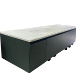 65" Wall Mount Vanity Modern