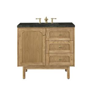 Laurent 36" Single Vanity, Light Natural Oak, w/ 3 CM Phantome Eclos Top