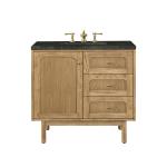 Laurent 36" Single Vanity, Light Natural Oak, w/ 3 CM Phantome Eclos Top