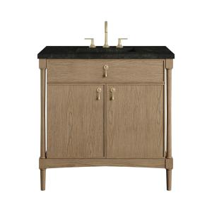 Kinnsden 36" Single Vanity, Weathered Oak w/ 3 CM Phantome Eclos Top
