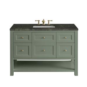 Breckenridge 48" Single Vanity, Smokey Celadon, w/ 3 CM Phantome Eclos Top