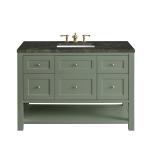 Breckenridge 48" Single Vanity, Smokey Celadon, w/ 3 CM Phantome Eclos Top