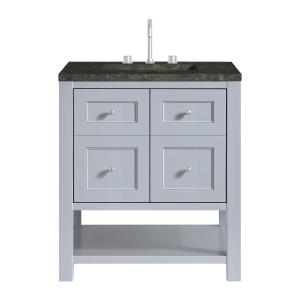 Breckenridge 30" Single Vanity, Serenity Blue, w/ 3 CM Phantome Eclos Top