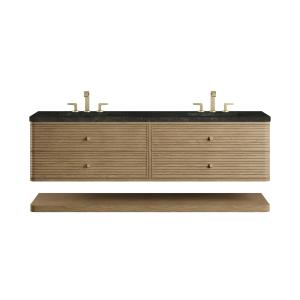 Allamari 72" Double Vanity, Dune Mist w/ 3 CM Phantome Eclos Top