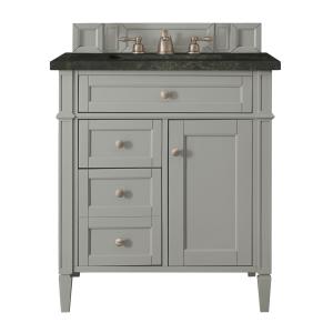 Brittany 30" Single Vanity, Urban Gray, w/ 3 CM Phantome Eclos Top