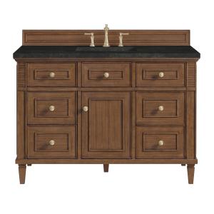 Lorelai 48" Single Vanity, Mid-Century Walnut, w/ 3 CM Phantome Eclos Top