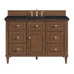 Lorelai 48" Single Vanity, Mid-Century Walnut, w/ 3 CM Phantome Eclos Top