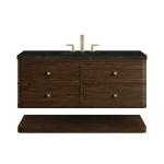 Allamari 48" Single Vanity, Sable w/ 3 CM Phantome Eclos Top