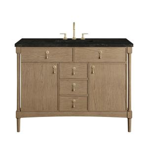 Kinnsden 48" Single Vanity, Weathered Oak w/ 3 CM Phantome Eclos Top