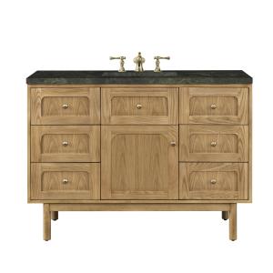 Laurent 48" Single Vanity, Light Natural Oak, w/ 3 CM Phantome Eclos Top