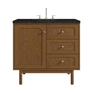 Laurent 36" Single Vanity, Honey Oak w/ 3 CM Phantome Eclos Top