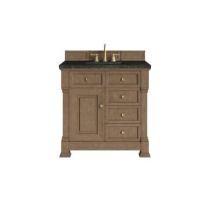 Brookfield 36" Single Vanity, Pecan, w/ 3 CM Phantome Eclos Top