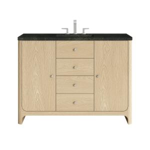 Gracyn 48" Single Vanity, Coastal Driftwood, w/ 3 CM Phantome Eclos Widespread Top