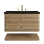 Allamari 36" Single Vanity, Dune Mist w/ 3 CM Phantome Eclos Top