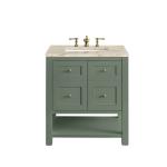 Breckenridge 30" Single Vanity, Smokey Celadon, w/ 3 CM Tajnar Eclos Top