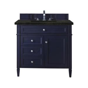 Brittany 36" Single Vanity, Victory Blue, w/ 3 CM Phantome Eclos Top