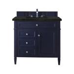 Brittany 36" Single Vanity, Victory Blue, w/ 3 CM Phantome Eclos Top