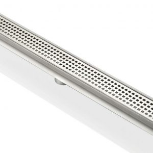 Kube 35.5" Linear Drain with Pixel Grate