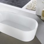 Ovale 59'' White Free Standing Bathtub