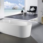 Ovale 63'' White Free Standing Bathtub