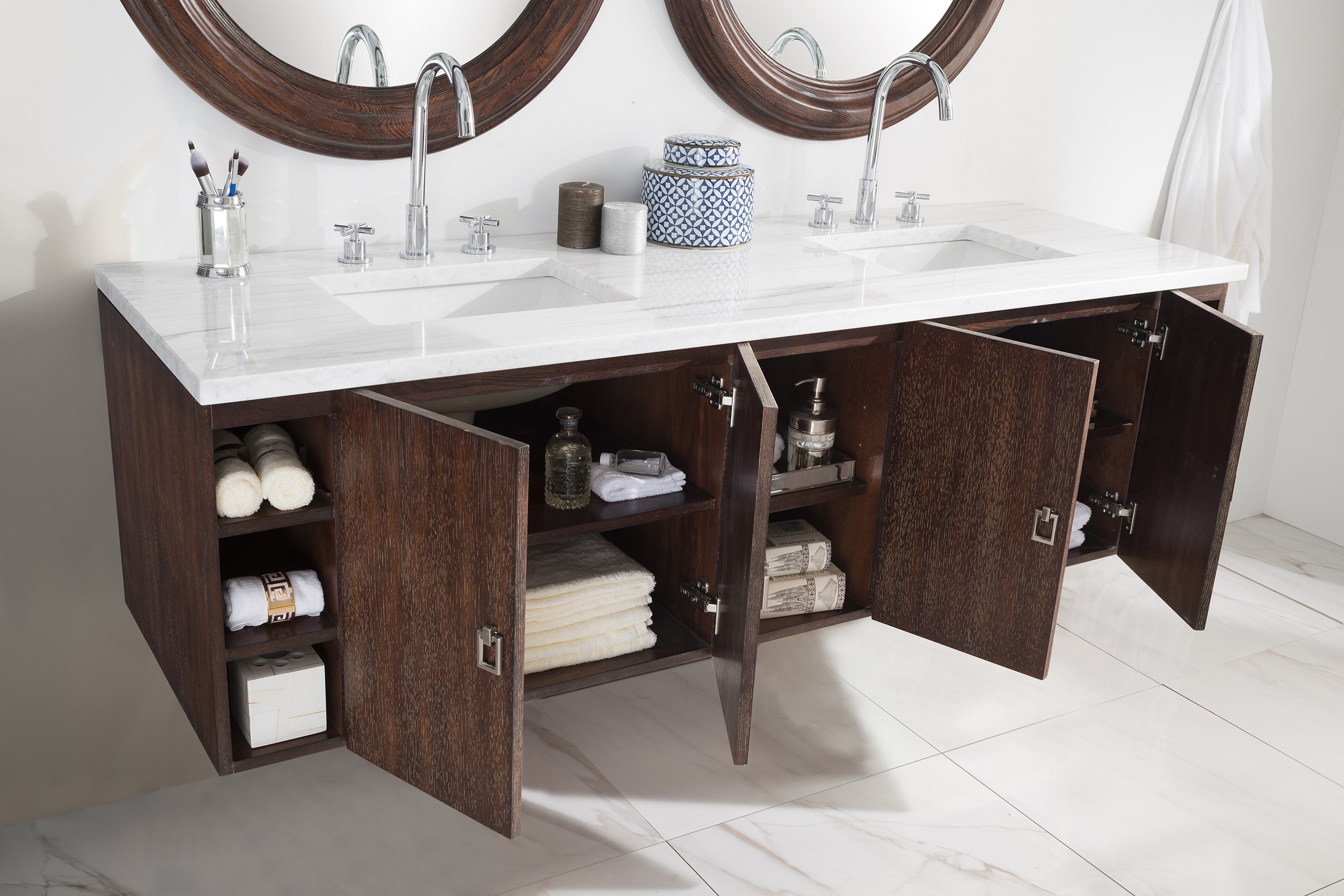 48 Sonoma Coffee Oak Single Bathroom Vanity