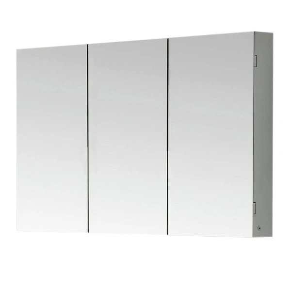 Aquamoon Mm60 Frameless 60" X26" Bathroom Medicine Cabinet Recess Or Wall Mounted Installation