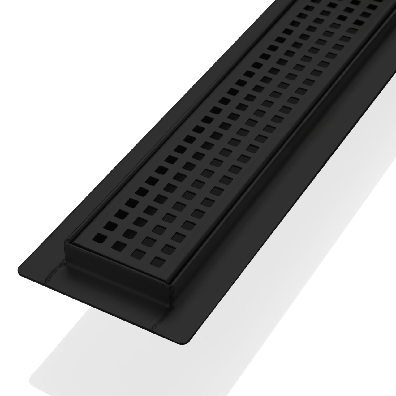 Kube 36″ Stainless Steel Pixel Grate – Matte Black