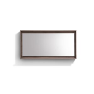 60″ Wide Mirror W/ Shelf – Butternut