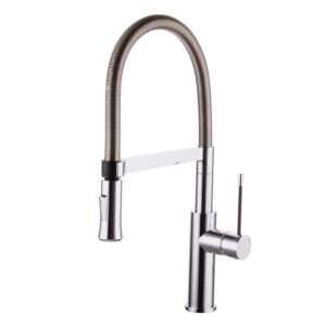 Aquamoon Atlas Single-Handle Kitchen Sink Faucet, Brushed Nickel Finished