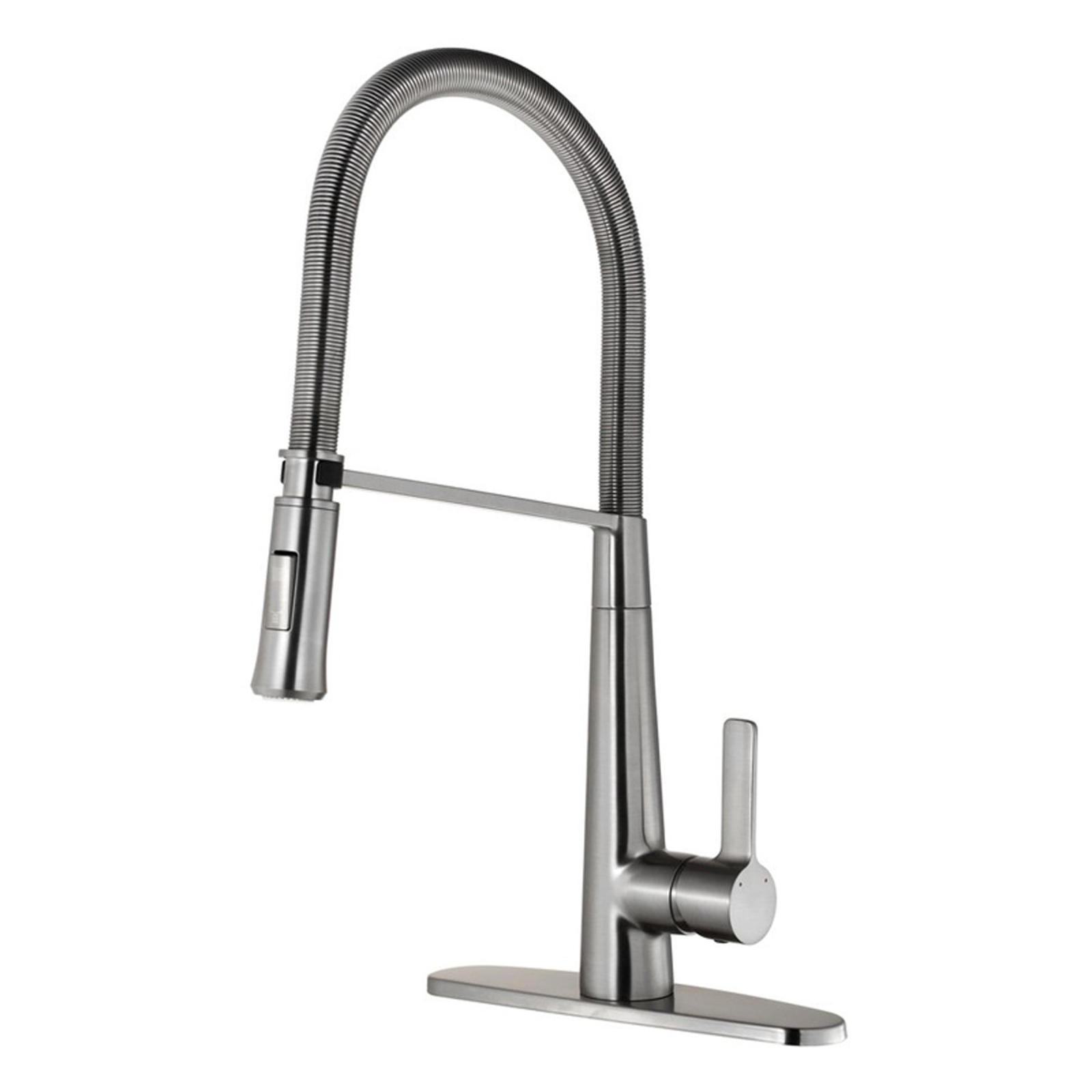 Aquamoon Cronos Single-Handle Kitchen Sink Faucet, Brushed Nickel Finished