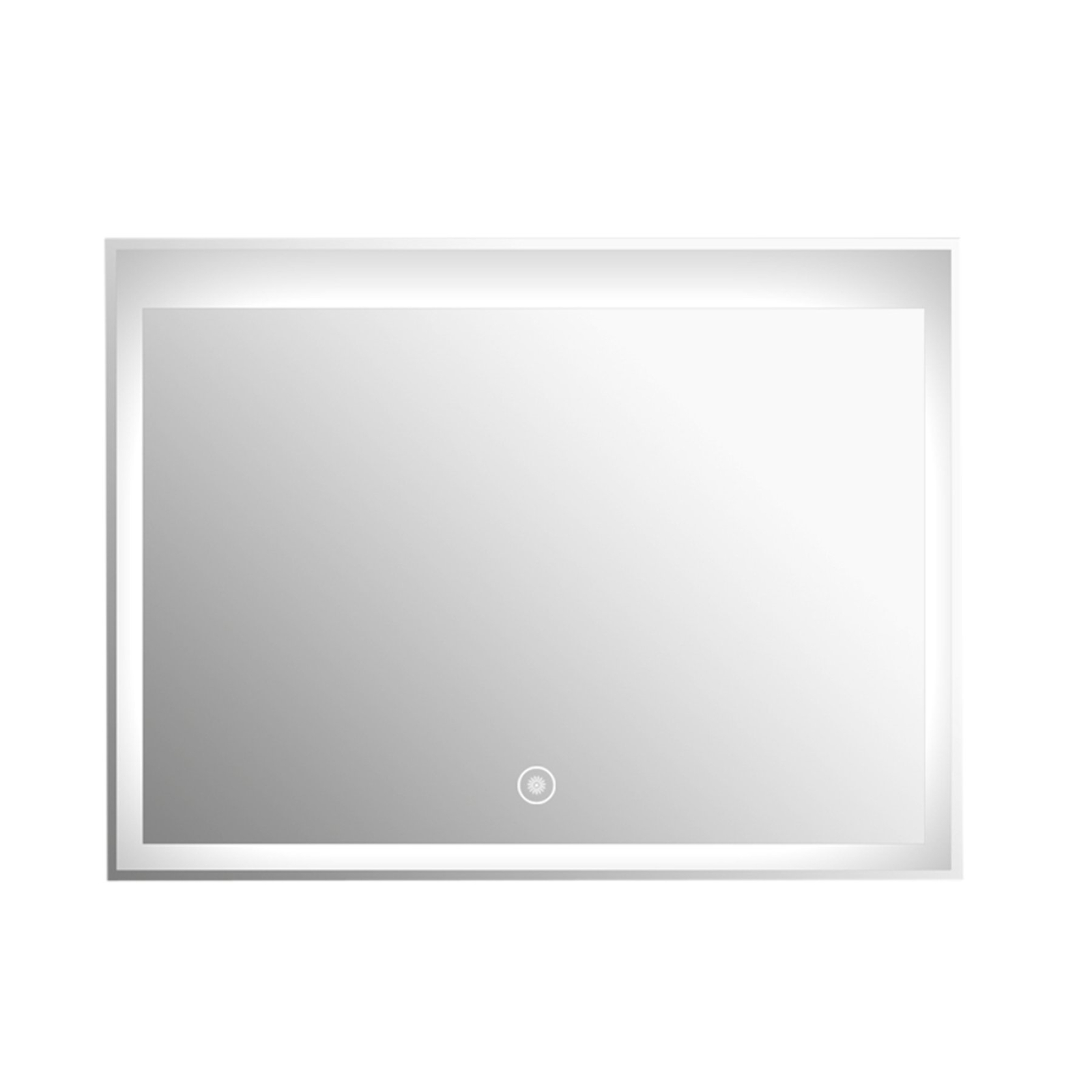 Aquamoon Mm3Lt800 Led Bathroom Mirror 31" X 24" Wall Mounted Side Switch 6000K High Lumen