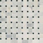 Arabescato Carrara Basketweave Tile