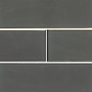 Metallic Gray Bevel 4x12